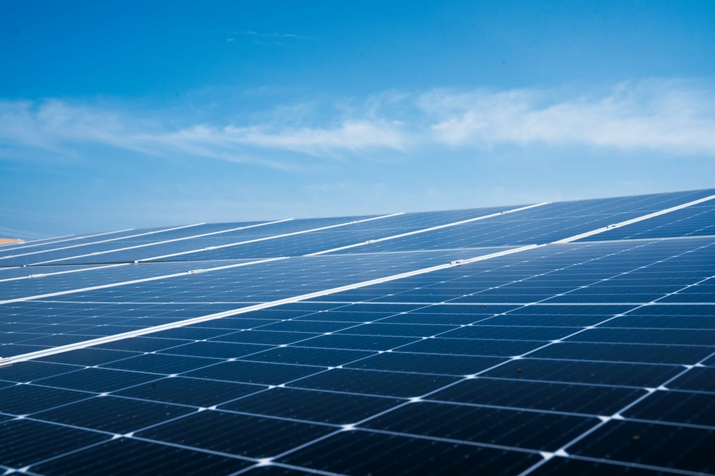 Panneaux solaires sur toiture